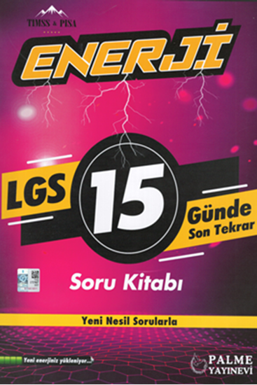 8.Sınıf Enerji LGS 15 Günde Son Tekrar Soru Kitabı kapak görseli